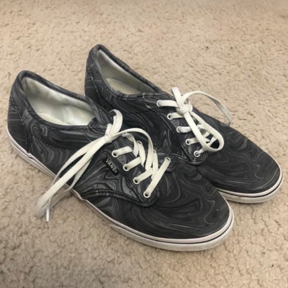 Marble Gray Vans